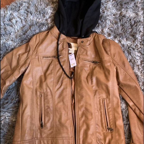 Tillys brown leather jacket - Picture 1 of 2
